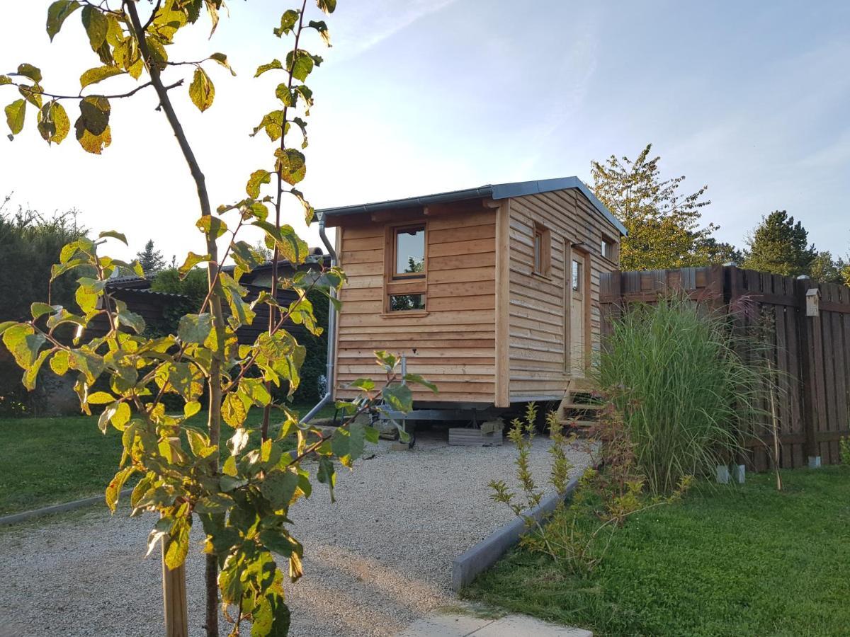 Zirbenholz Tiny House "Waldhauszeit" Am See Mucke Exterior photo